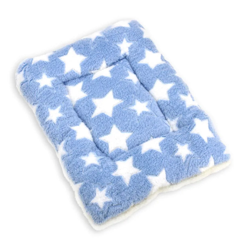 Thickened Soft Fleece Pet Blanket Bed Mat