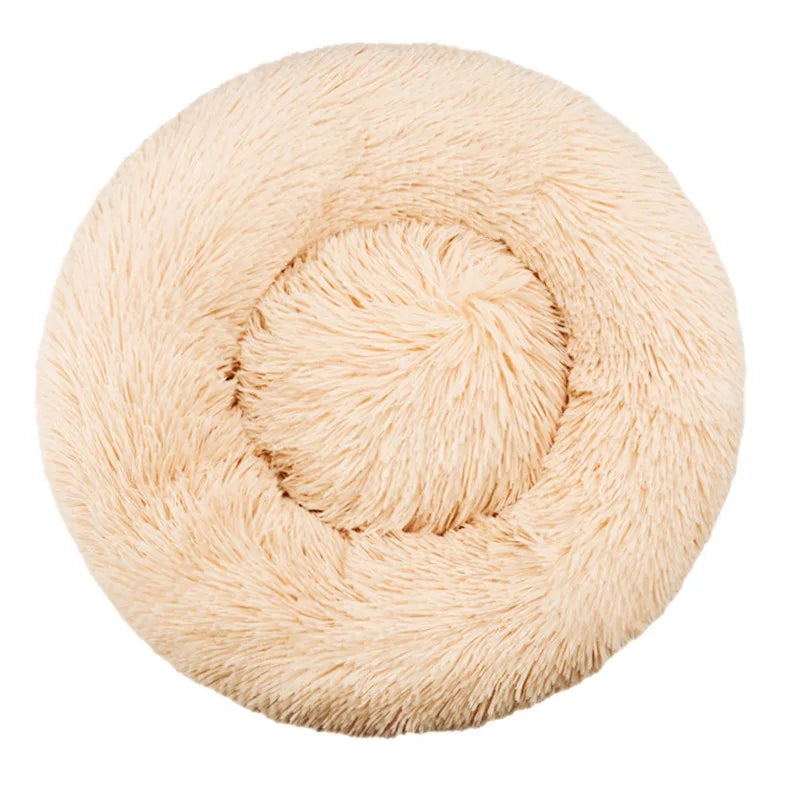 Ultra-Plush Calming Pet Bed for Cats & Dogs