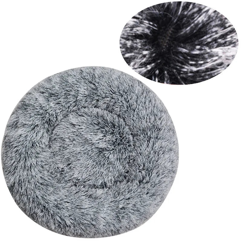 Ultra-Plush Calming Pet Bed for Cats & Dogs