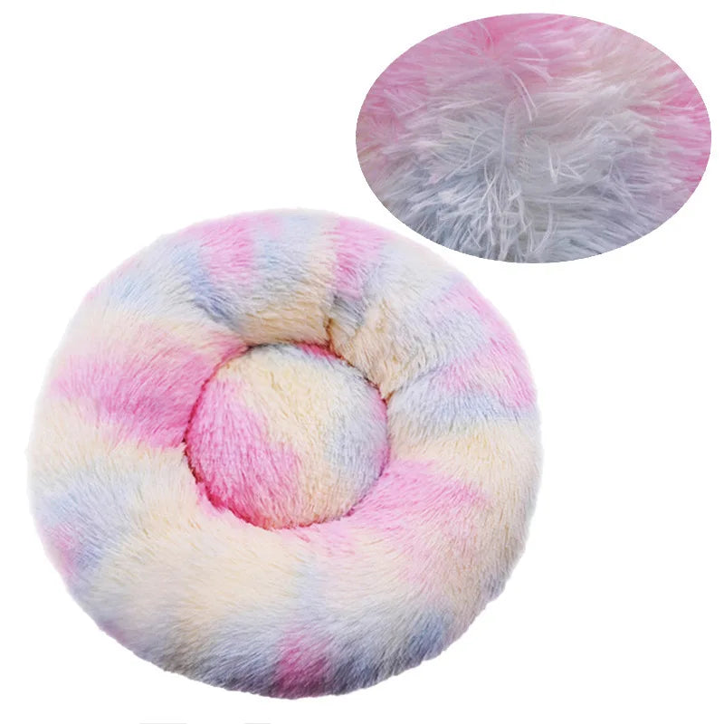 Ultra-Plush Calming Pet Bed for Cats & Dogs