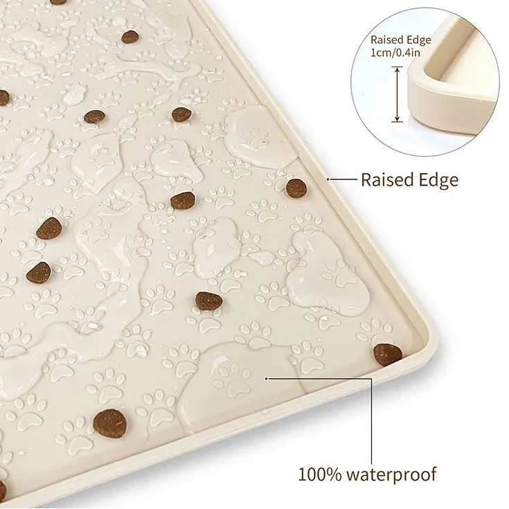 Waterproof Non-Slip Silicone Pet Feeding Mat