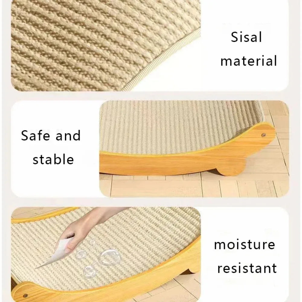Wear-Resistant Cat Scratching Board Bed